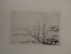 Norwegische Landschaft, Winterlandschaft