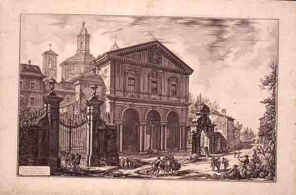 Veduta della Basilica di San Sebastiano
